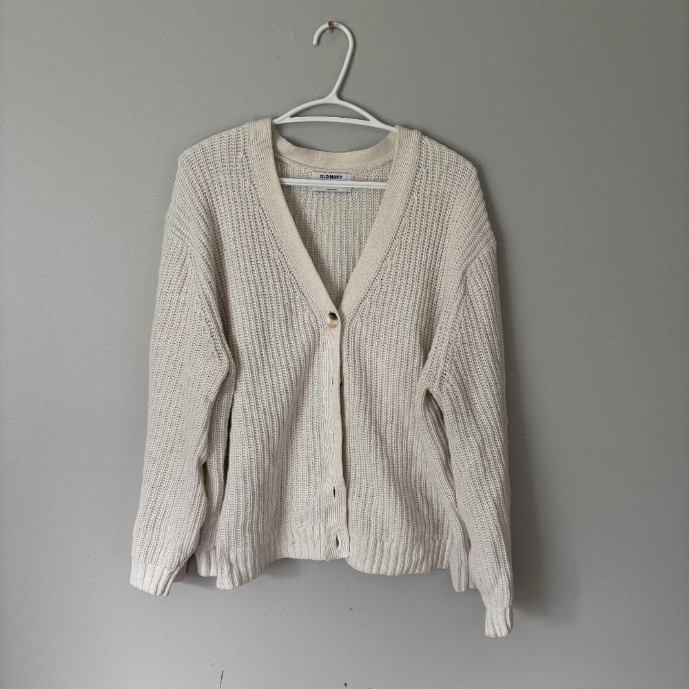 Old Navy Ribbed Knit Cardigan